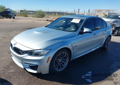 2015 BMW M3 из США, поврежденный, VIN WBS3C9C5XFP803987